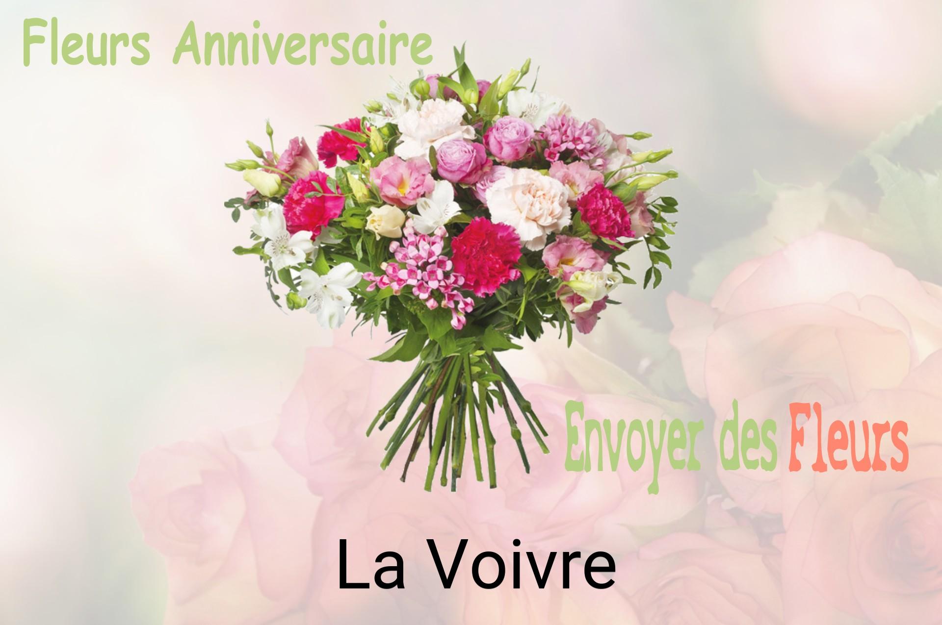 Bouquet de fleurs d’anniversaire livré à La Voivre