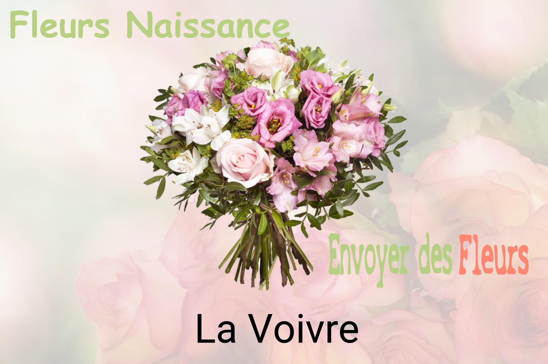 Bouquet de fleurs de naissance livré à La Voivre